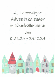 Mehr über den Artikel erfahren lebendiger Adventskalender 2024 ist buchbar